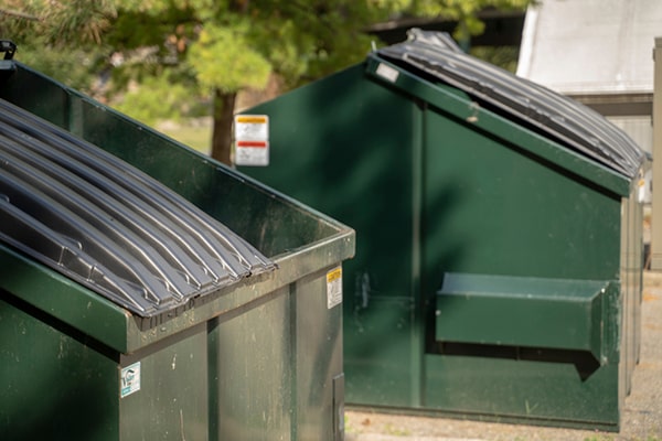 we offer commercial dumpsters in various sizes to accommodate your specific needs